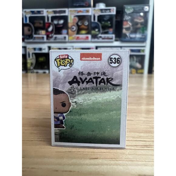 BITTY Sokka Funko Pop #536 ATLA Avatar Last Airbender Nickelodeon Anime Nick TV - Picture 3 of 6